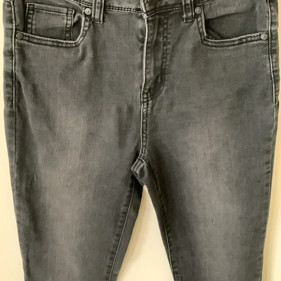 Sincerely Jules Black Flare Wide Leg Jeans High Waisted and FrayHem women SZ 27 - Picture 14 of 14